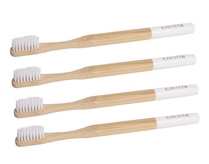 Cmiile - 4 x Bamboo Toothbrush