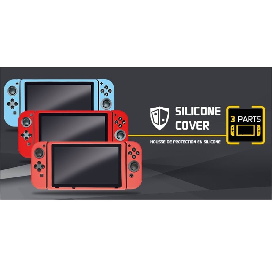lugt Skylight Låne Kjøp Steelplay Nintendo Switch Silicone Cover (Red)
