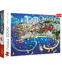 Trefl - Puzzle 2000 pc - San Francisco Bay (27107)