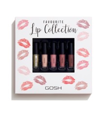 GOSH - Favorite Lip Collection Gavesæt