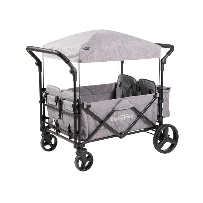 Babytrold - Fun Trolley for 4 children - Grey