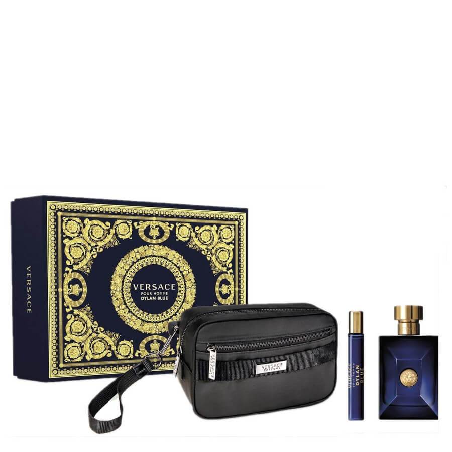 Buy Versace - Dylan Blue EDT 100 ml + EDT 10 ml + Pouch - Giftset