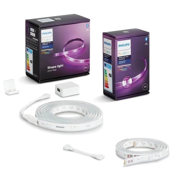 Philips Hue - Lightstrip Byrjunarsett 2 metrar & 1 metra lenging - Bundle