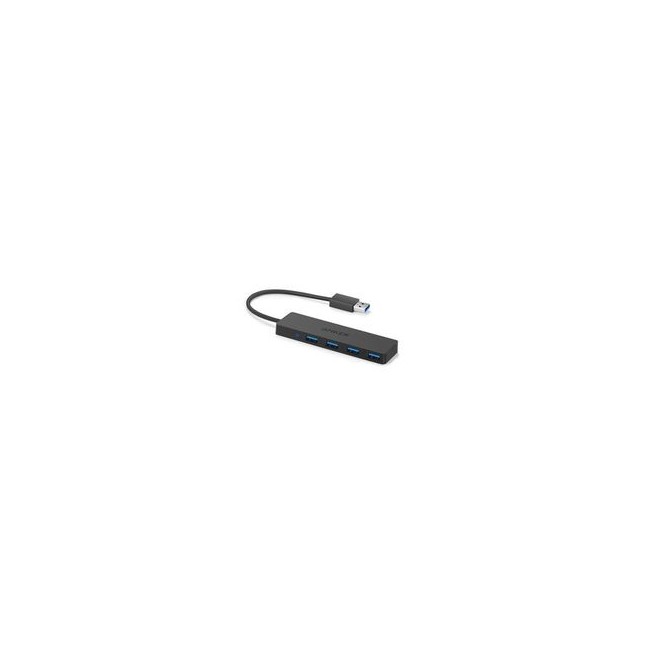 Anker - Ultra Slim 4-Port USB 3.0 Data Hub