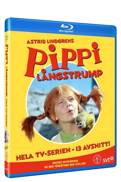 Astrid Lindgren: Pippi Långstrump - Box (Blu-Ray) - Filmer og TV-serier