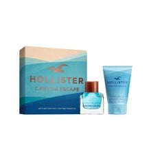 Hollister -  Canyon Escape for Him EDT 50 ml + Hair & Body Wash 100ml - Giftset