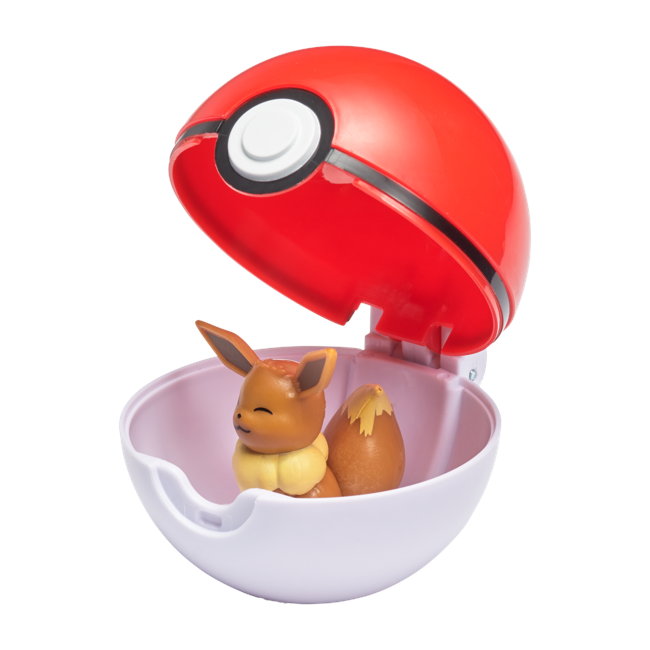 Pokemon - Clip'N Go - Eevee + Pokeball (PKW0041)