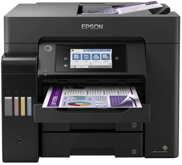 Epson - EcoTank ET-5850  Wi-Fi Multifunktion printer