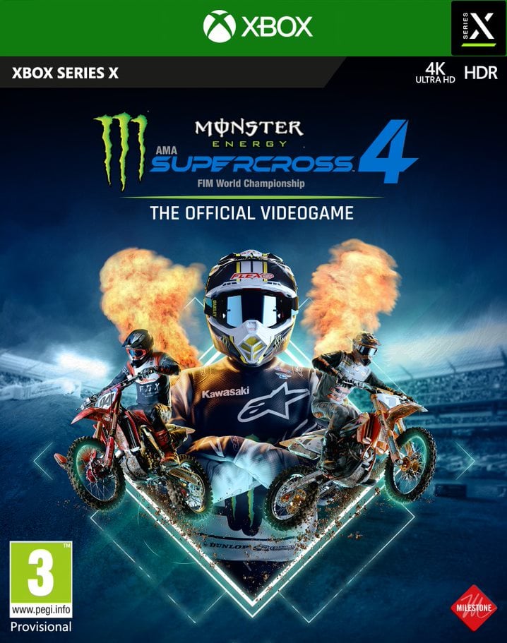 Monster Energy Supercross - The Official Videogame 4, Milestone