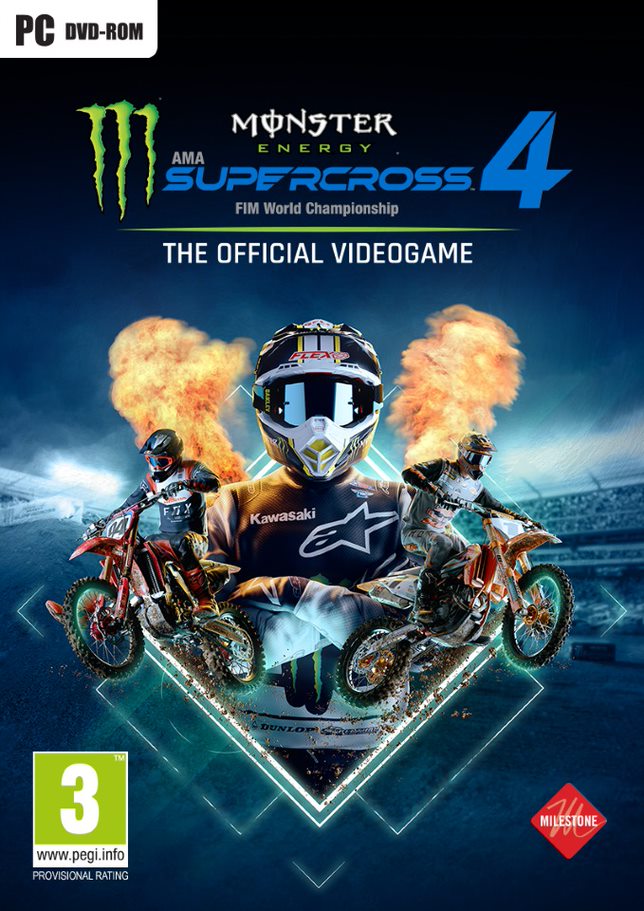 Monster Energy Supercross - The Official Videogame 4, Milestone