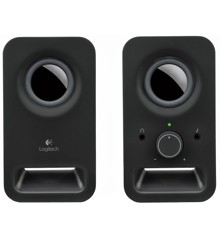 Logitech - Z150 Stereo Speakers - Midnight Black