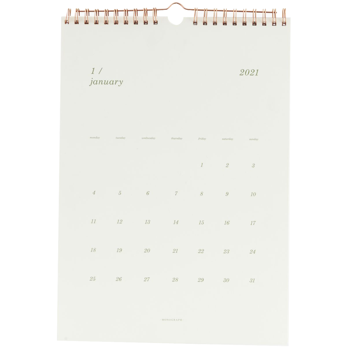 House Doctor - Wall Calendar 2021 -White (408284040)