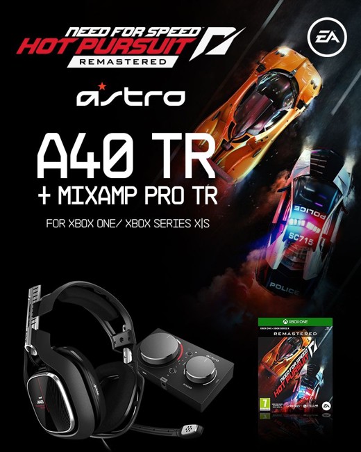 Astro - A40 TR + MA Pro TR XB1 Gen 4 & Need for Speed Hot Pursuit Remaster XB1 - Bundle