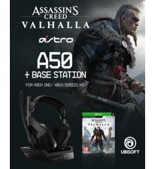 ASTRO - A50 Wireless + Base Station for Xbox S,X/PC - GEN4 & Assassin’s Creed: Valhalla XB1 - Bundle