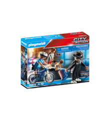 Playmobil - Police bicycle: Pursuit of the pickpocket (70573)