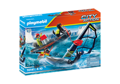 Playmobil - Sea Rescue: Polar Sailor Rescue with Dinghy (70141)