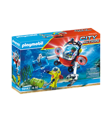 Playmobil - Sea Rescue: Enviromental operation with dive boat (70142)