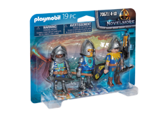 Playmobil - 3-pack Novelmore-riddare (70671)