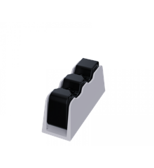 Piranha Playstation 5 Dual Controller Charge Station White & Black