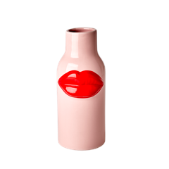 Rice - Ceramic Vase - Red Lips Large