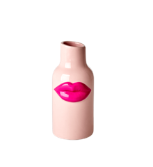Rice - Ceramic Vase - Fuchsia Lips  Small