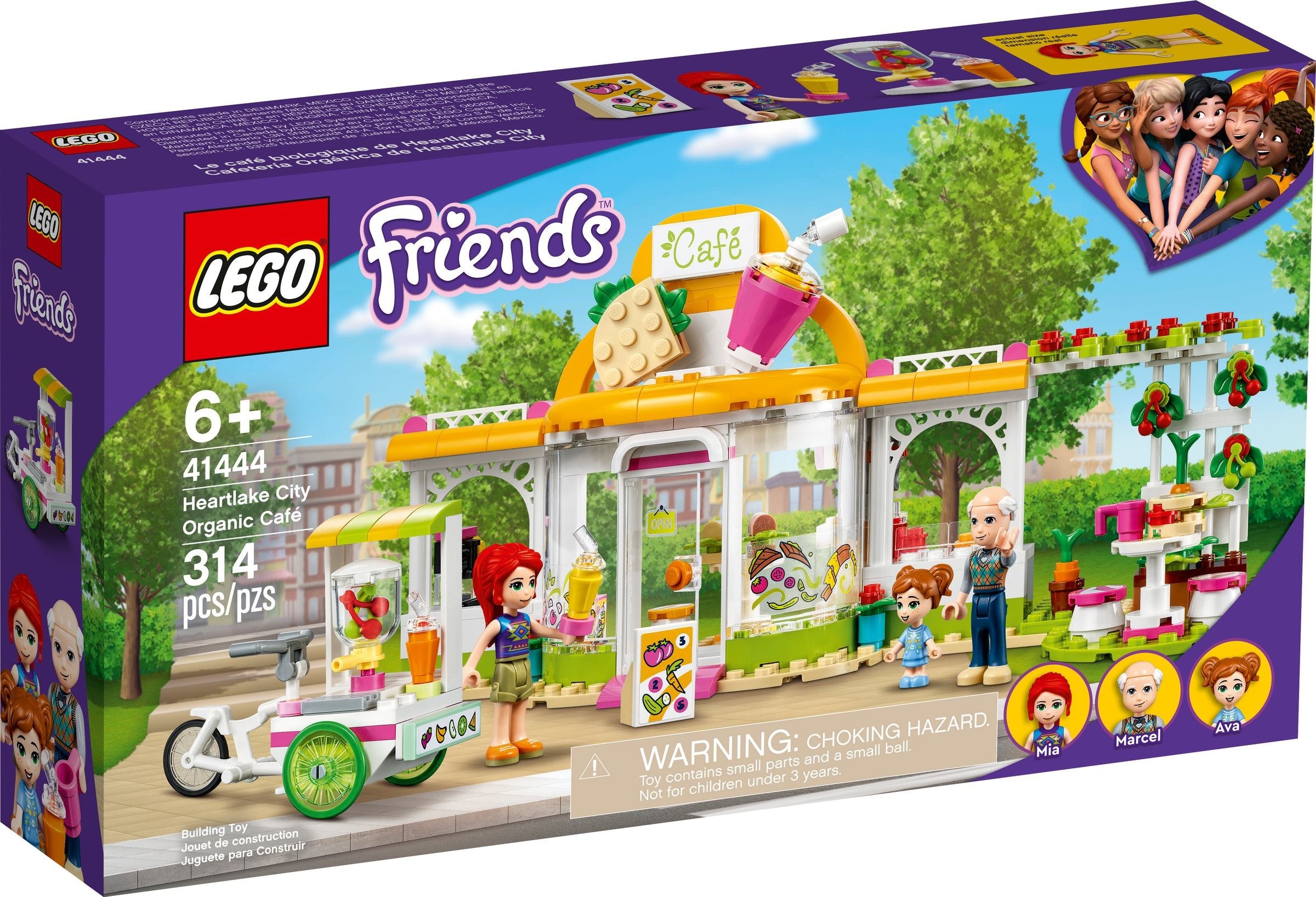LEGO Friends - Heartlake Citys ekologiska café (41444)