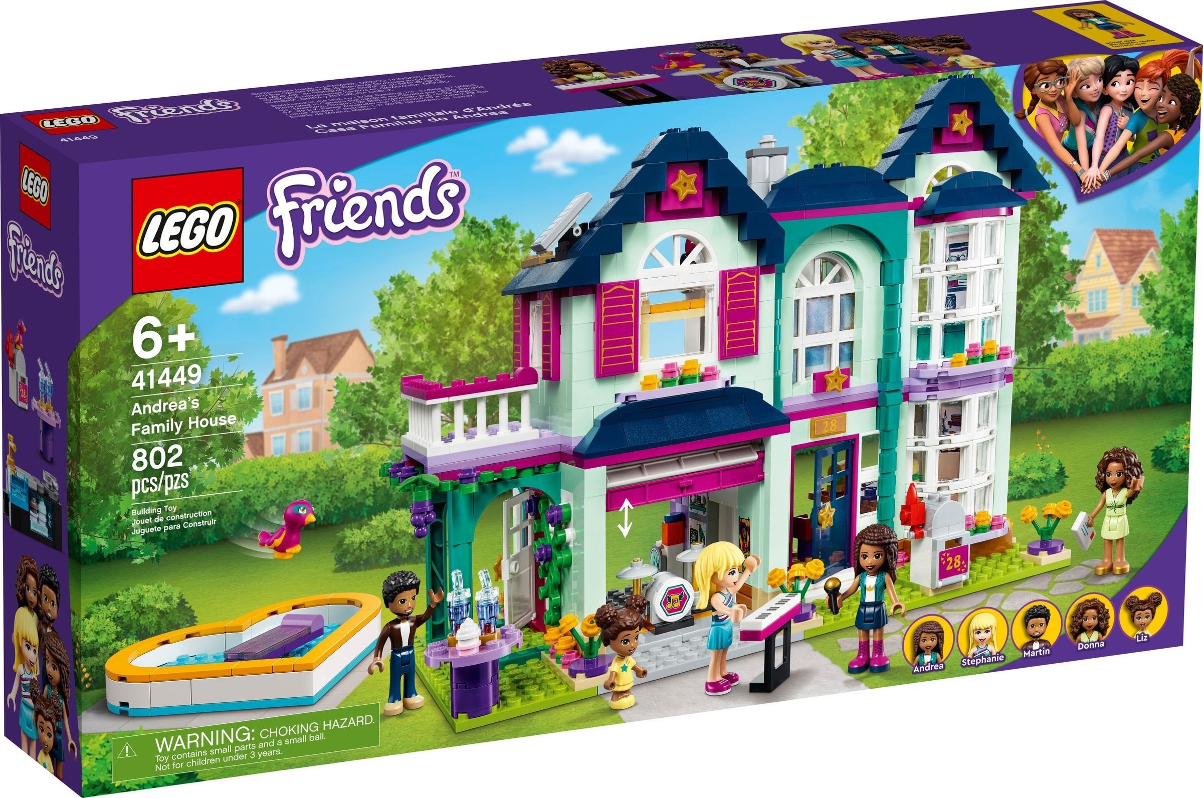 LEGO Friends - Andrea's Family House (41449)