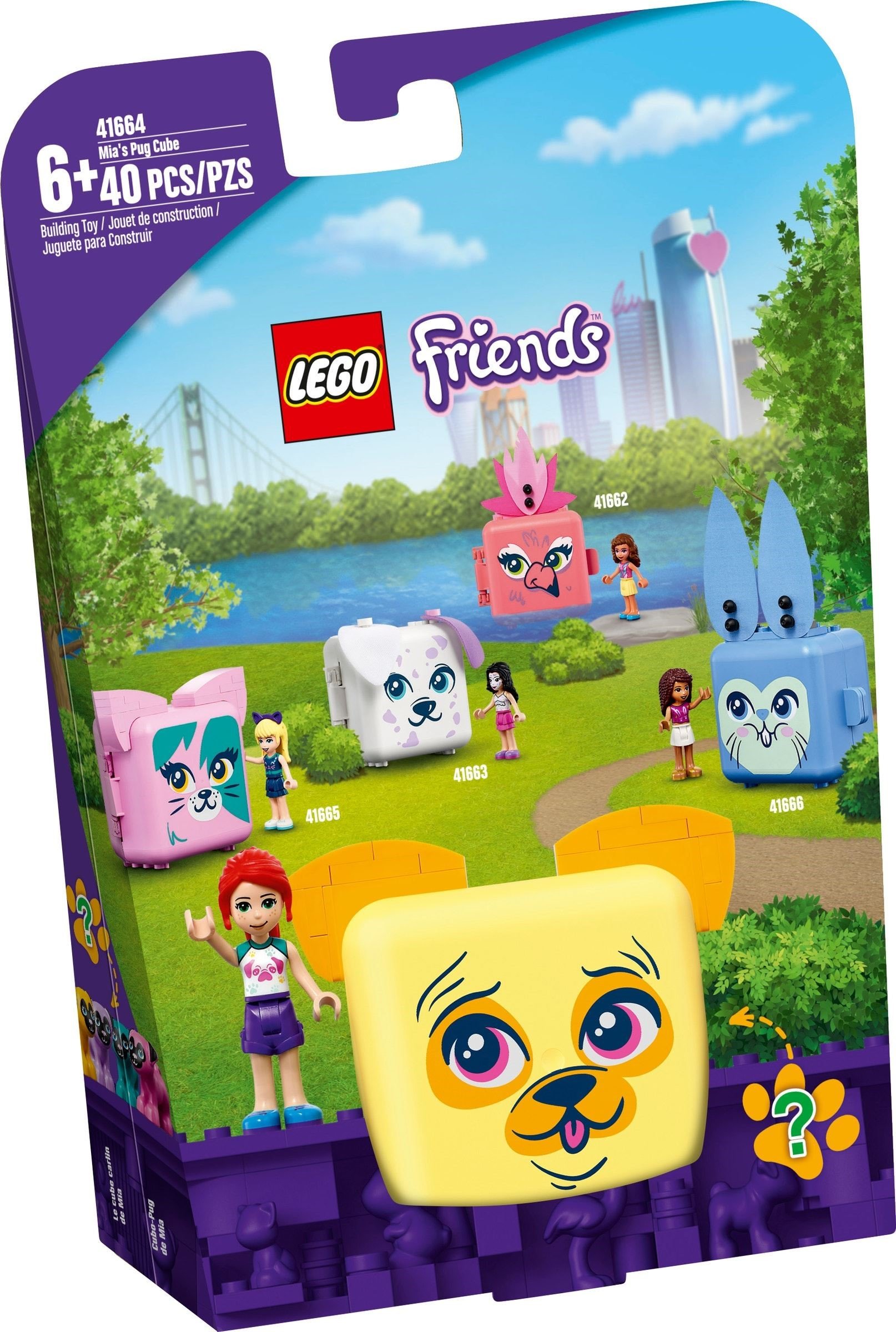 LEGO Friends - Mia's Pug Cube (41664)