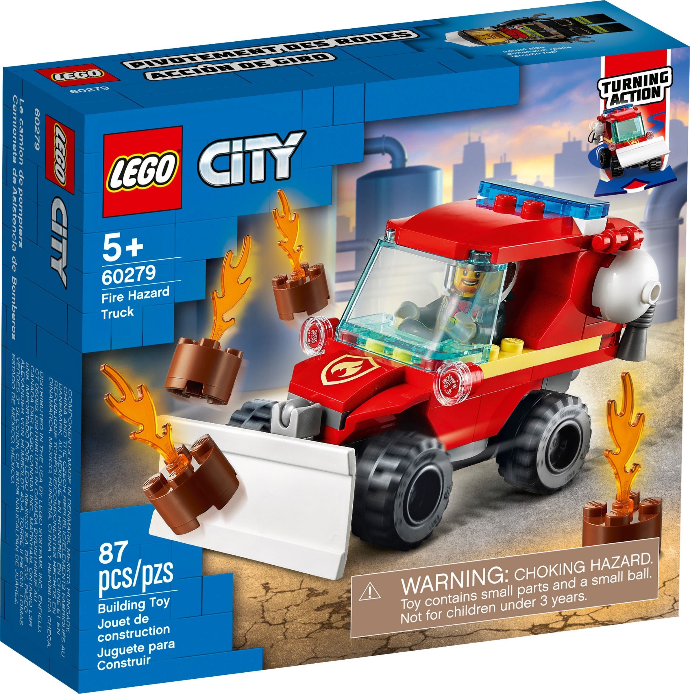 LEGO City - Fire Hazard Truck (60279)
