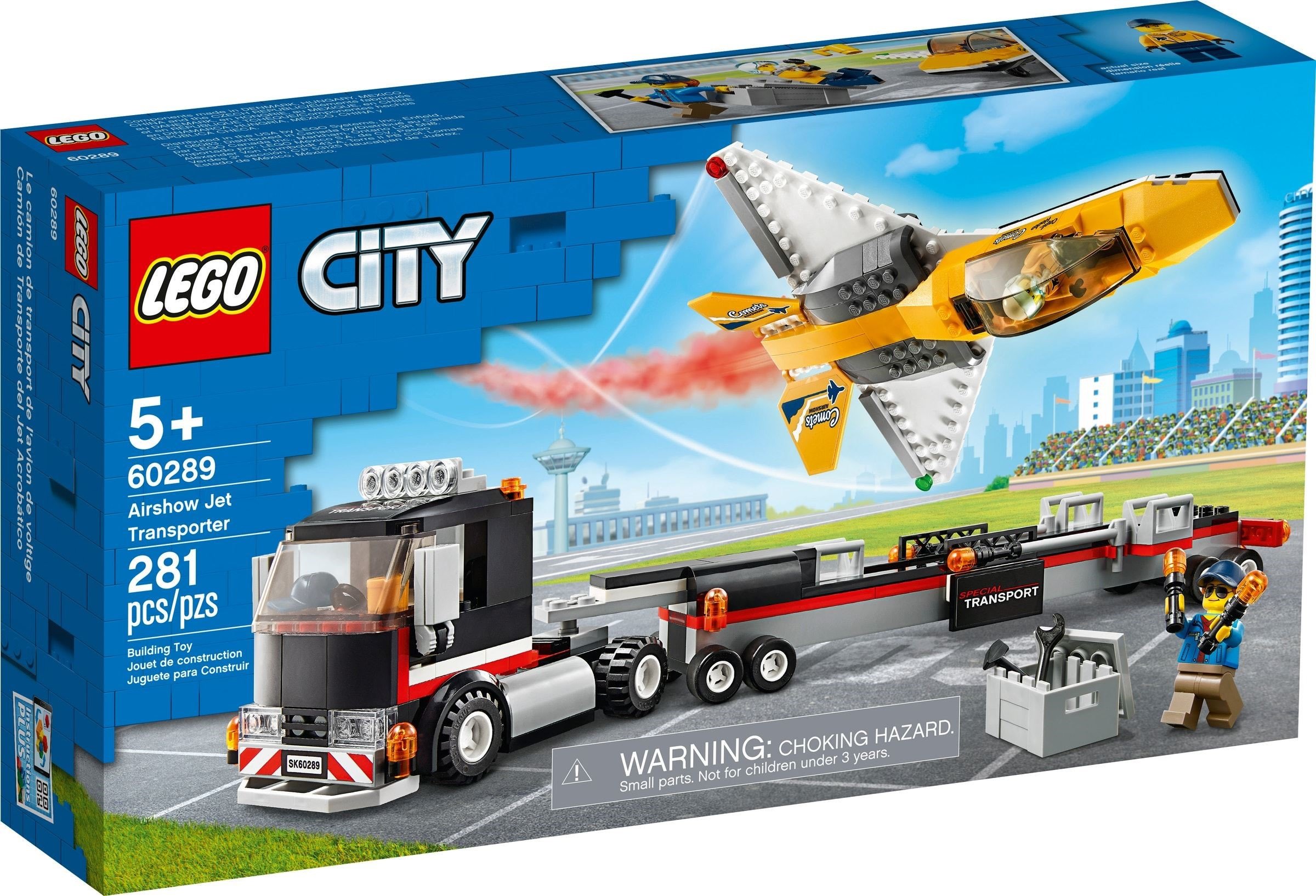 LEGO City - Airshow Jet Transporter (60289)