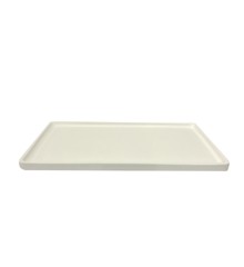 LIKEconcrete - Karin Tray Medium 40 x 20 x 2 cm - White (93771)