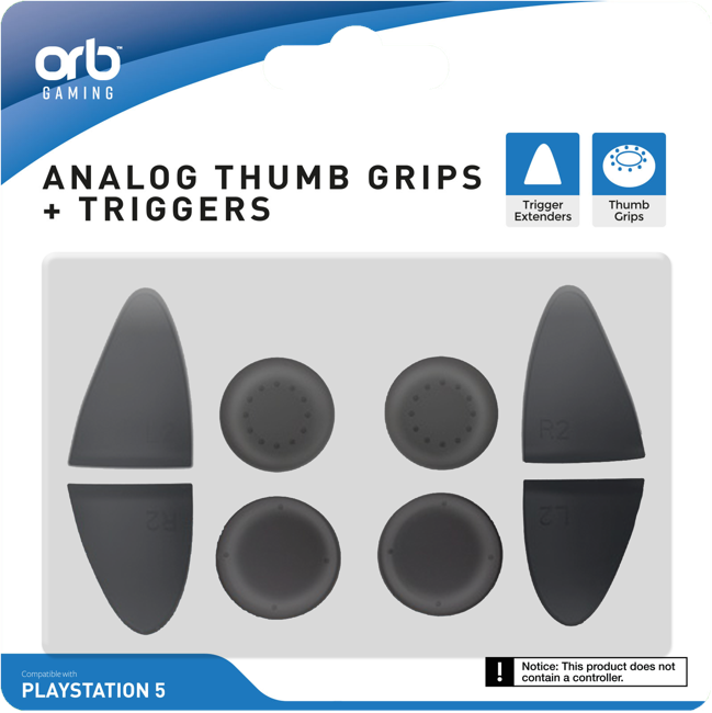 ORB - Playstation 5 Analog Thumb Grips + Triggers