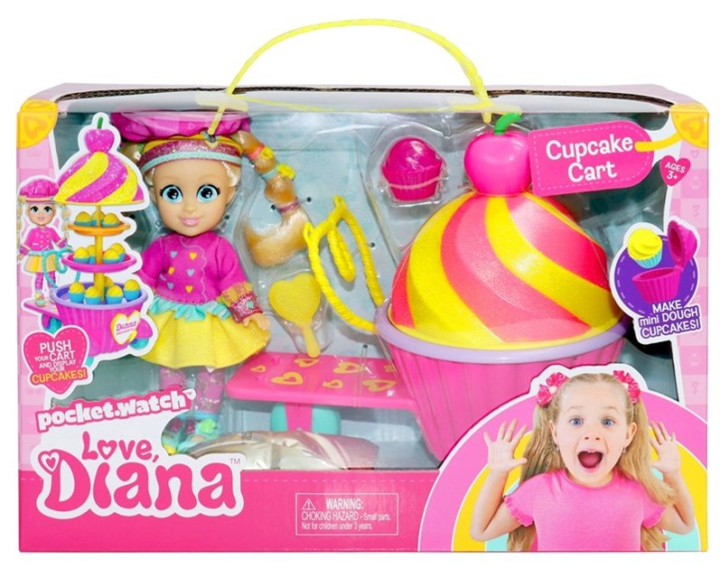 Love Diana - Cupcake Cart playset (79845)