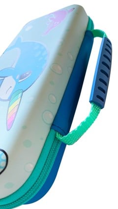 Narwhal Case Aqua / Blue Switch Lite Case