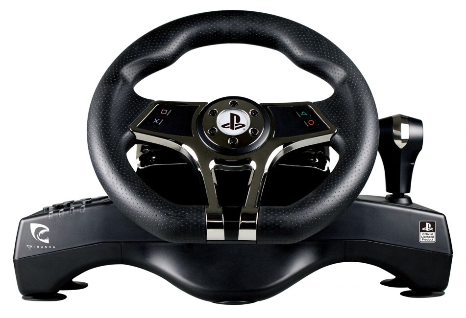 Piranha PS4/PS3 Speed-Racing Wheel