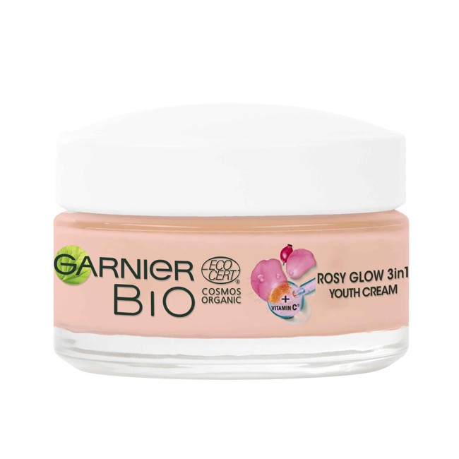 Garnier - Bio 3 in 1 Rosy Glow Nourishing Cream