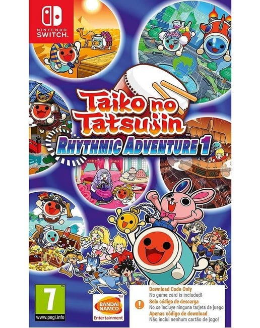 Taiko no Tatsujin: Rhythmic Adventure Pack 1 (Code in Box)