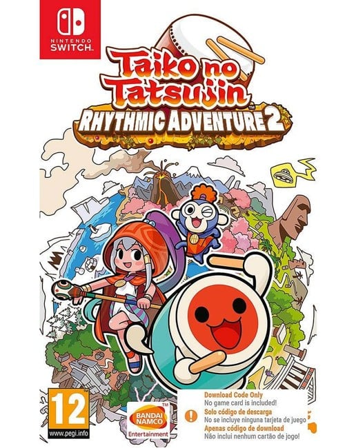 Taiko no Tatsujin: Rhythmic Adventure Pack 2 (Code in Box)