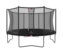 BERG - Favorit 430 Trampoline + Comfort Safety Net - Black (35.14.95.02)