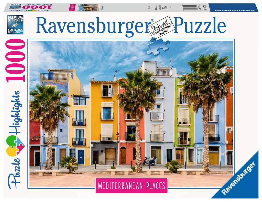 Ravensburger - Puzzle 1000 - Mediterranean Spain (10214977)