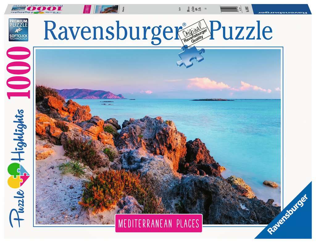 Ravensburger - Puzzle 1000 - Mediterranean Greece (10214980)