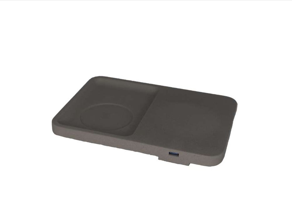 LIKEconcrete - Karin Wireless Charger - Antracit Grey (93777)