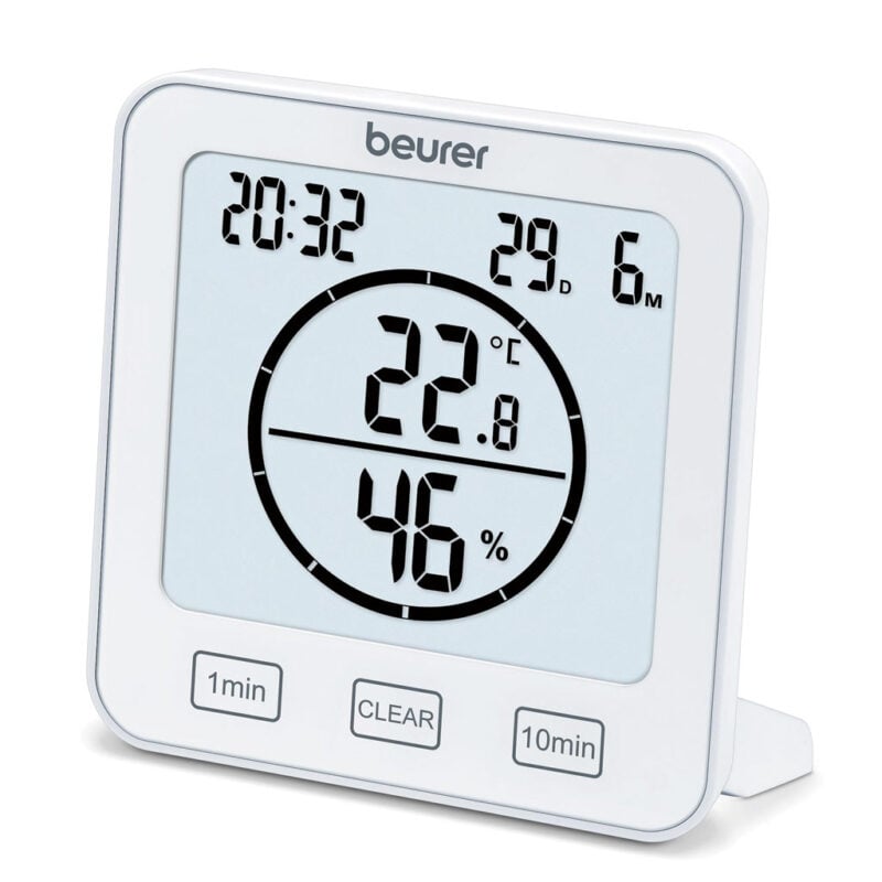 Beurer - HM 22 Indoor Termo Hygrometer - 3 Years Warranty