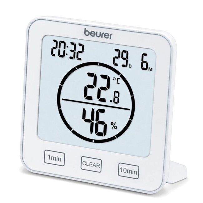 Beurer - HM 22  Indoor Termo Hygrometer - 3 Years Warranty