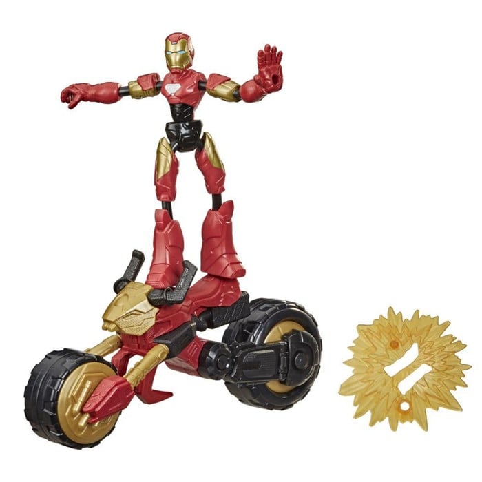 Avengers - Bend & Flex - Flex Rider Iron Man (F0244)