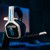 ASTRO Gaming - A20 Wireless Headset Gen 2 for PlayStation 5/PlayStation 4/PC/Mac - White/Blue thumbnail-12