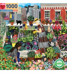 eeBoo - Puzzle - Stadtgarten, 1000 Stück