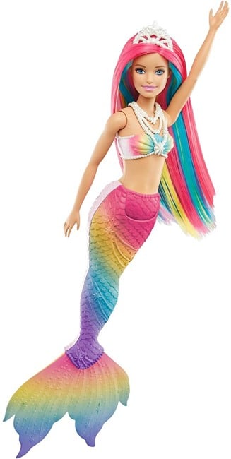 Barbie - Dreamtopia Rainbow Magic Havfrue (GTF89)