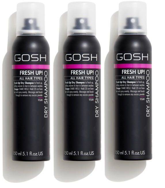 GOSH - 3 x Fresh Up Tørshampoo 150 ml