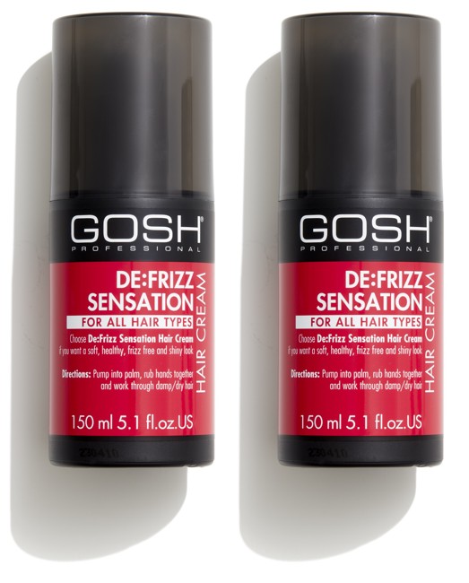 GOSH - 2 x De:Frizz Sensation Hår Creme 150 ml